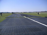 runway mat installation